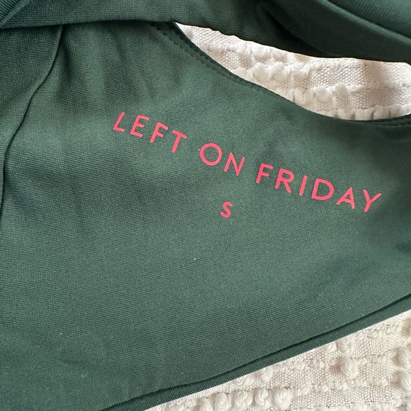 Left on Friday Palm Green Bikini Set - Picture 3 of 3